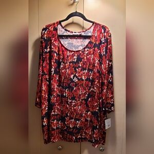 Croft & Barrow Women's 3X Blouse NWT